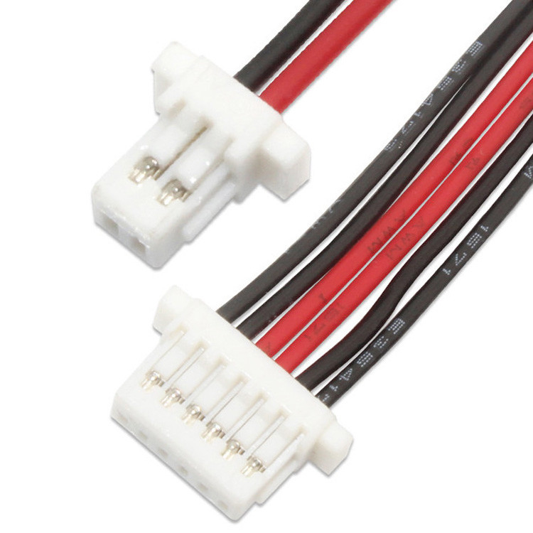 Factory Custom JST Wire Harness ACH To ACHTR-02V-S 1.2mm Pitch 2 Pin Socket Disconnect Crimp