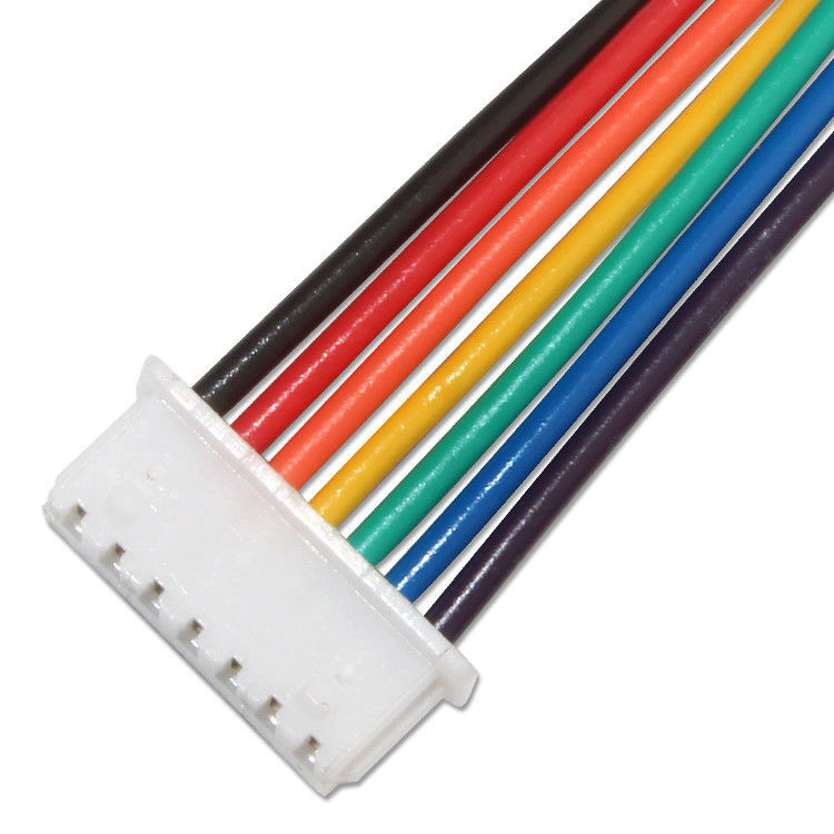 Customize JST SHR-07V-S-B Wire Harness For 7 Pin Wire To Board Cable Assemblies