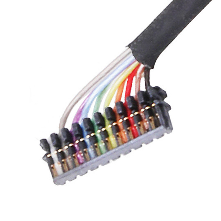 Factory Customized 0.6 PITCH Cable Assembly JST 04XSR-36KHF 06XSR-36KHF 10XSR-36KHF Micro Coax Connectors