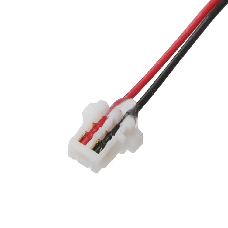 Factory JST Harness 0.8mm Pitch 2P Contacts Facing Up To NSHR-6P 1.0mm Buckle Socket Removable Crimp