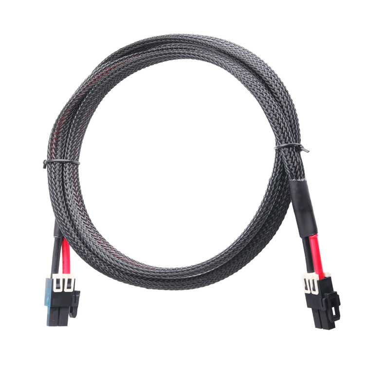 1716920202 5.7mm Pitch 1*2P Mega Fit Plug Housing Symmetrical Connectors At Both Ends