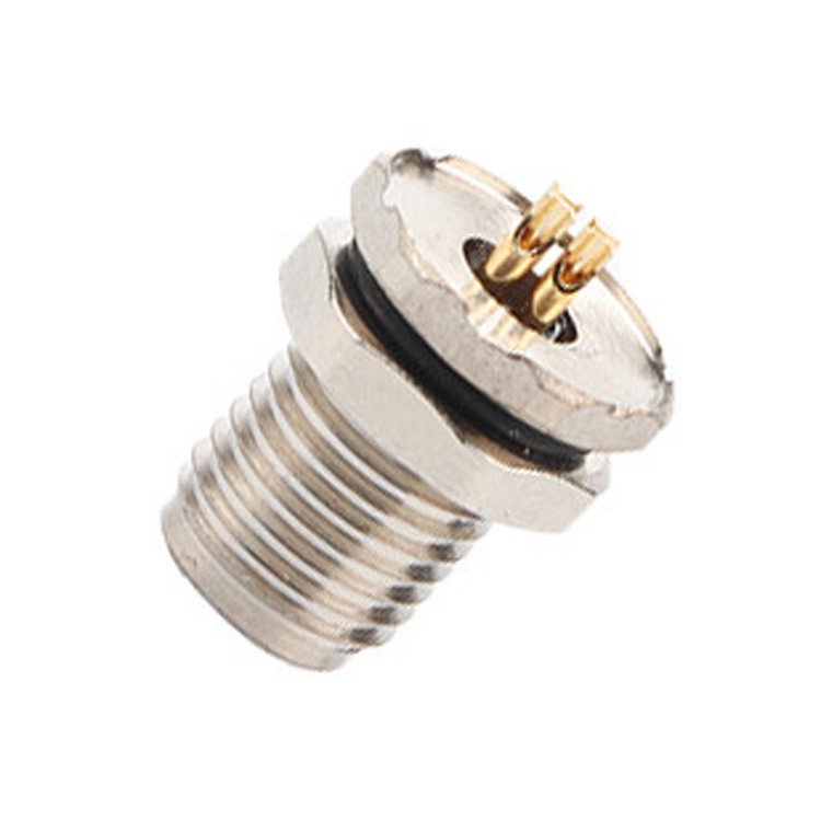 M5 Code-A 4Pin Industrial Circular Waterproof Connector Panel Flange PCB Male And Female Socket IP67