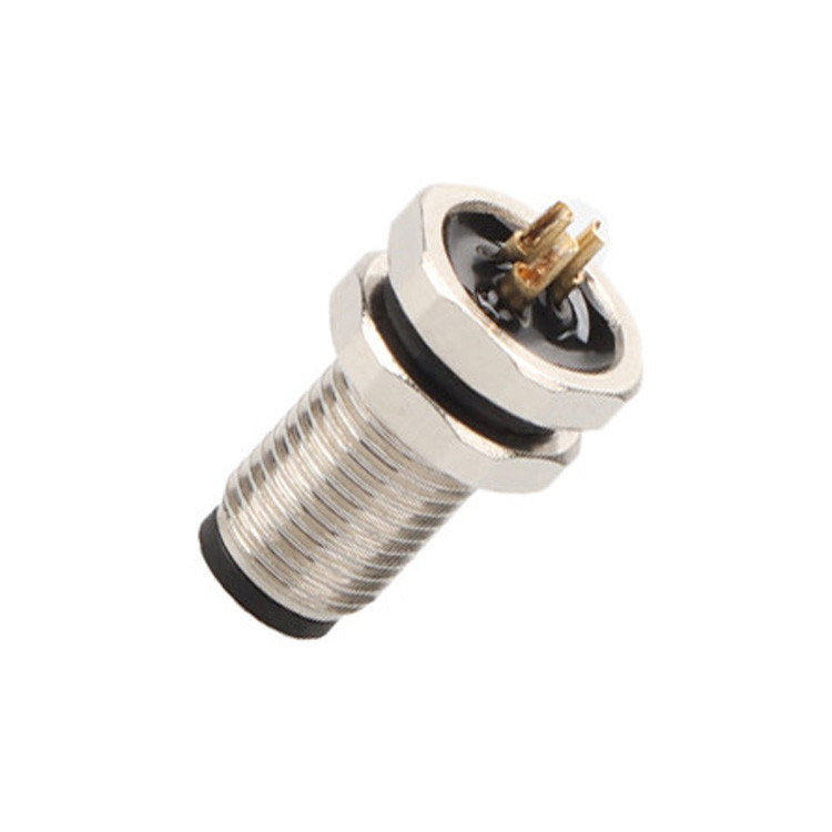 Circular Connector M5 Code-A 2Pin 3Pin 4Pin Industrial Connectors M5Z03AA0OCJ009-M5 Front Lock