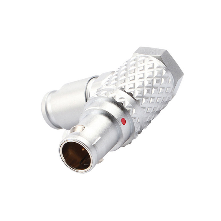 Factory Industrial Control Connector B Series T3 5Pin 90°Right Angle Circular Connector