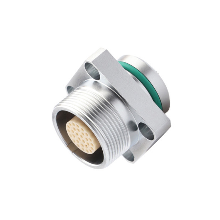 Industrial Grade Medical Aerospace Connectors - Waterproof B Series ZX 30 Pin Female Socket Connector