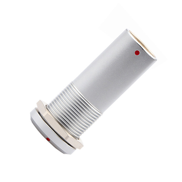 Military Industrial Medical Circular Connectors B Series Z19 16P Fixed Double Pass Nut Fixed Fixed Pins At Both Ends