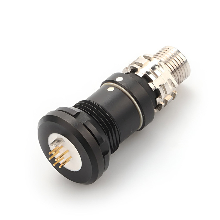 High-Speed Data Transmission - Industrial Waterproof Circular Connector X Series 8P Female Military Connector