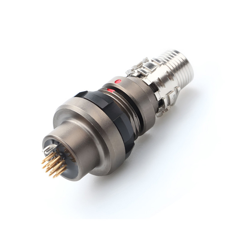 Military Waterproof Connector, Male And Female, 16P R Series, Industrial-Grade, With Protection Level Reaching IP6K8