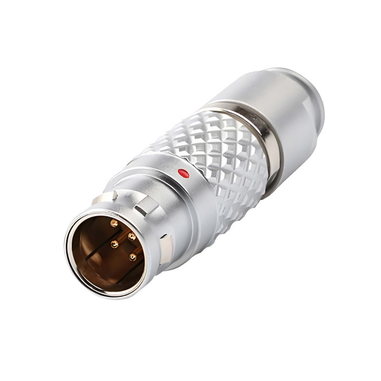 Multi-Core Type B Series Push Pull Circular Connector, 2~32 Core Welding Needle Core (Straight Or Angled)