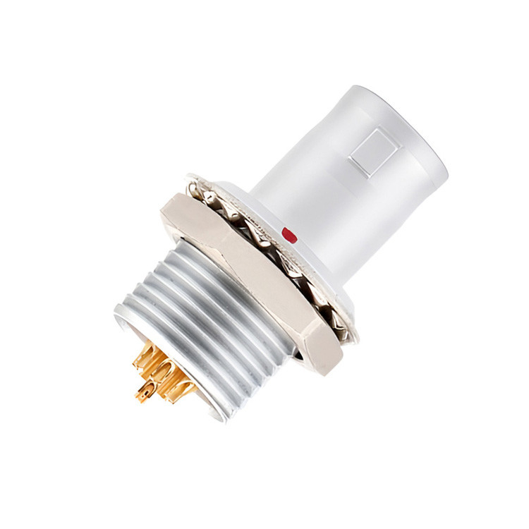 Multi-Core Type B Series Push Pull Circular Connector, 2~32 Core Welding Needle Core (Straight Or Angled)