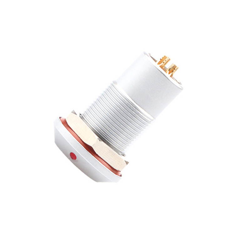 B Series Z7 circular power connector 4P Female Vacuum Sealed Waterproof Socket Fixed Socket Nut Fixed IP68