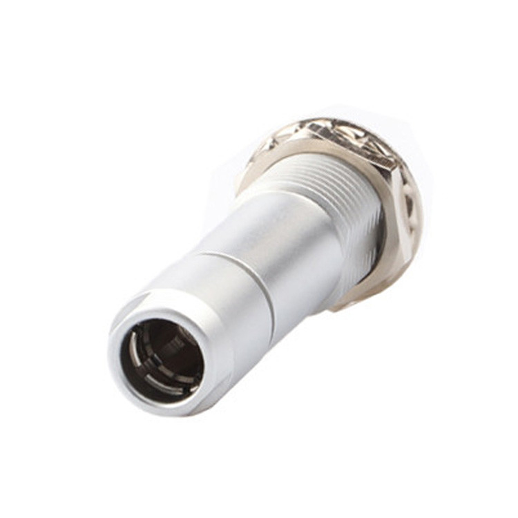 Universal Double Nut Cable Clamp Industrial Waterproof Circular Connector B Series Z10 6P Female