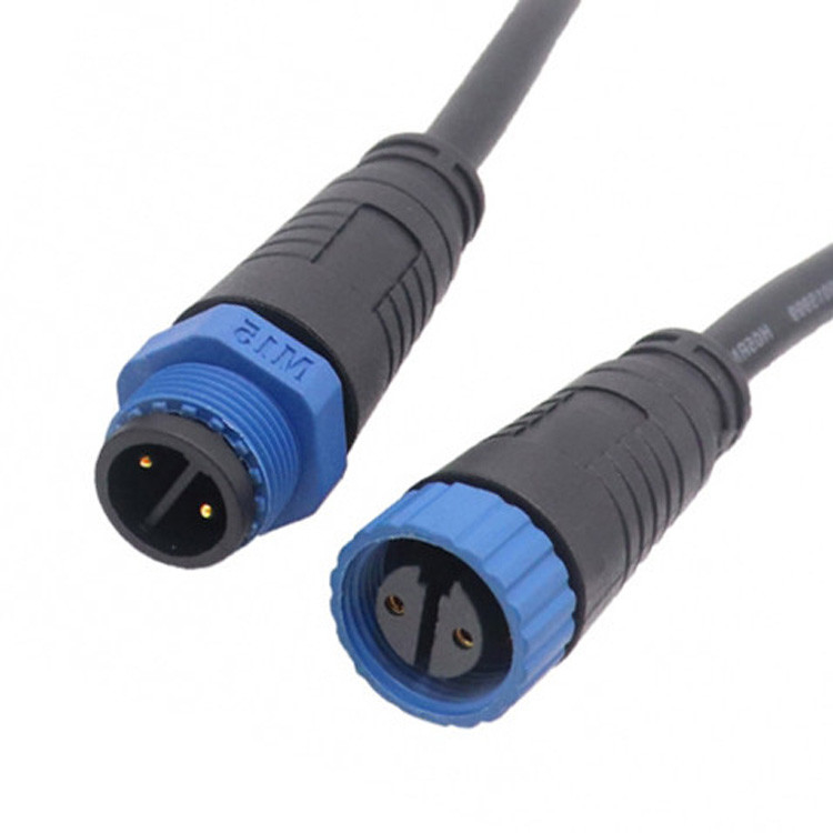 IP67 Waterproof M15 Industrial Circular Connector Solder Type Assembly Connector With 2 3 Pin