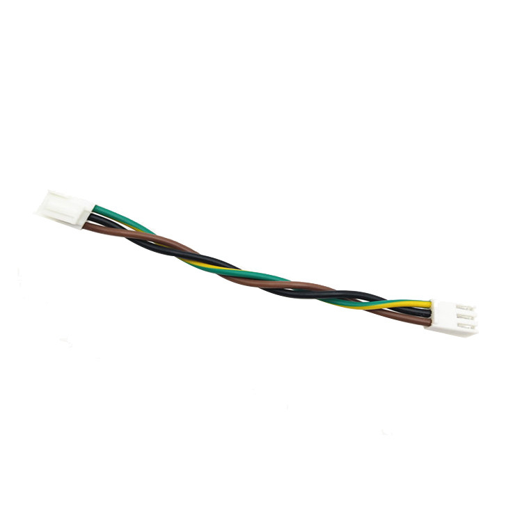 Jst Vhr - 4n Plug Wire To Board Custom Wire Harness 18 Awg For Semiconductor
