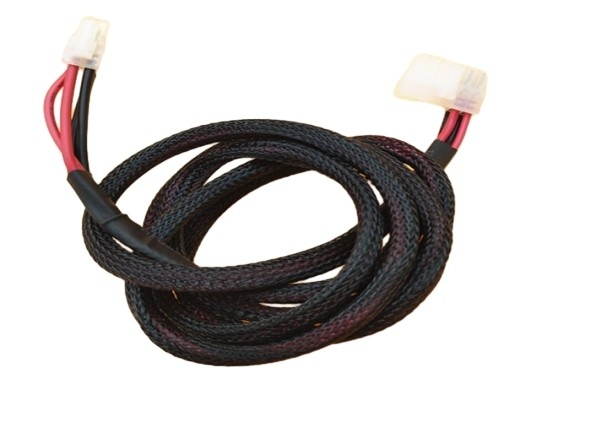 39-01-2120 4.2mm Pitch 12pin Molex To White 4pin 43025-0400 3.0mm Wire Harness With Braid