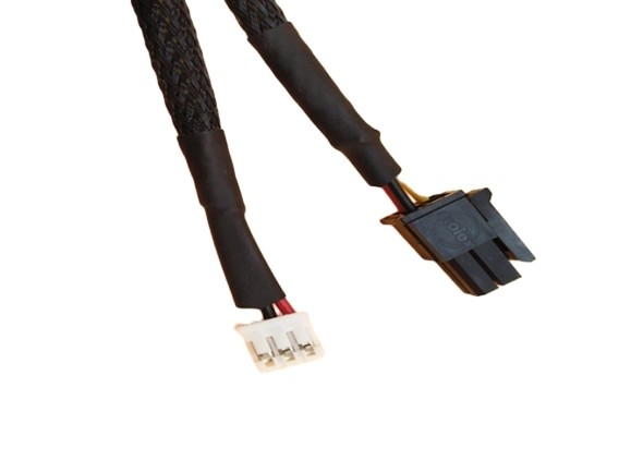 2*2p Molex 43025 Black Connector Micro Fit 3.0mm Pitch To 3pin Jst - Ph2.0 26awg Wire Harness