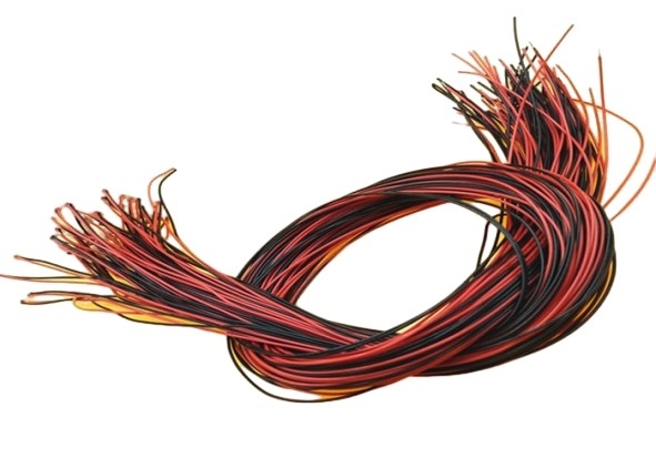 500mm Jst Cable Mini Micro Sh 1.0 2- Pin 2 Pin Jst Connector With Wires Cables To 3mm Tinned