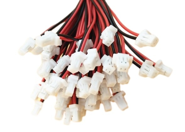 500mm Jst Cable Mini Micro Sh 1.0 2- Pin 2 Pin Jst Connector With Wires Cables To 3mm Tinned