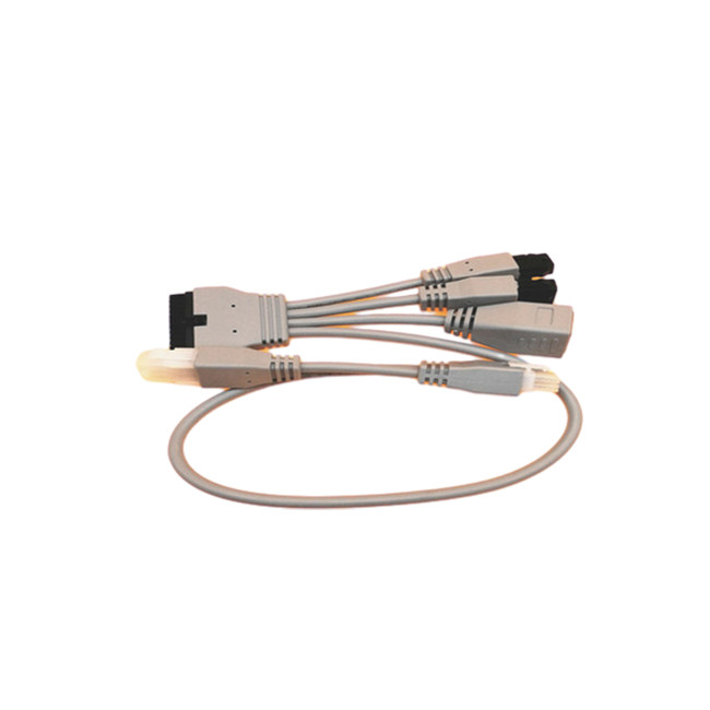 Molex43025-2400 3.0mm Custom Cable Assemblies To Socket RJ45 Female Molex 4.2mm 6 Pin