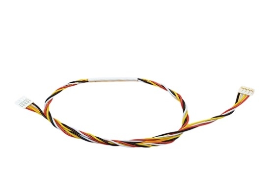 Twisted Custom Wire Harness 4 Pin Jst Ghr -04v - S 1.25mm To Molex Picoblade 51021-0400