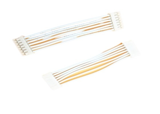 UL1007 White Custom Wire Harness Each Side PHR-7 Pa66 Ph 2.0mm Female Connector