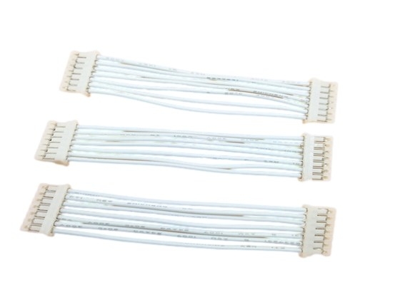 UL1007 White Custom Wire Harness Each Side PHR-7 Pa66 Ph 2.0mm Female Connector