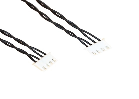 UL10086 ETFE Insulation High Temperature Wire And Cable With 4 Pin Jst - Xh Connector