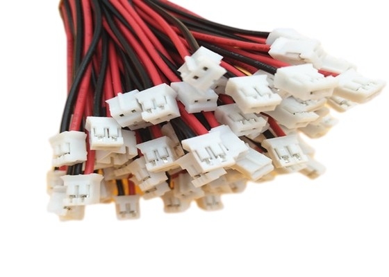Red And Black 26 Awg Custom Wire Harness Jst PH 2PIN Male To Female Plug Cable