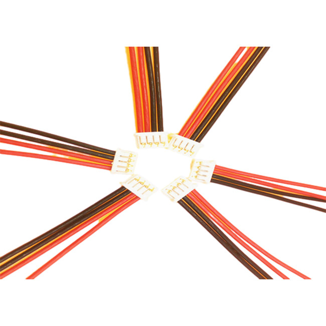 MOLEX 51021 4pin 1.25mm pitch female with 24 AGW wire harness for Batter