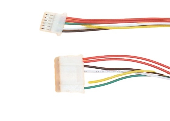 High Quality JST PHR 5pin 2.0mm  pitch  to SHLP 6pin 1.0mm  pitch with 28AGW wires harness