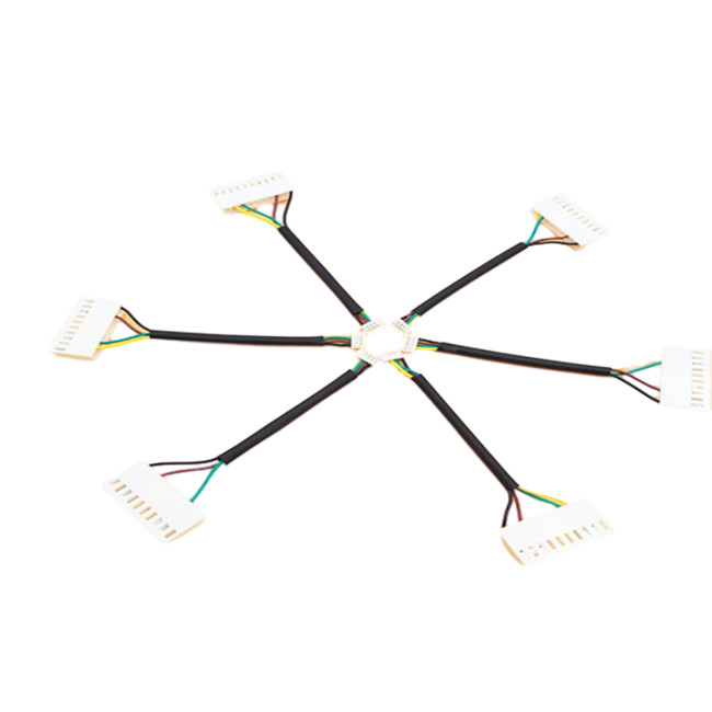 10pin molex 2510(22-01-1102) 2.54mm PCB weldding press to molex 51021 wire harness