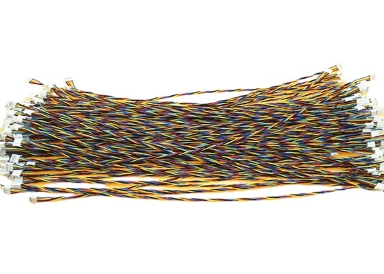 24AWG FEP Twisted Custom Wire Harness With Shield / Unshield Type 30 V