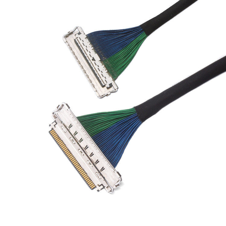 EMI Shielding 60-Pin Micro Coaxial Cable, I Pex CABLINE-CA II PLUS LVDS EDP Cable With 20788 060T 01