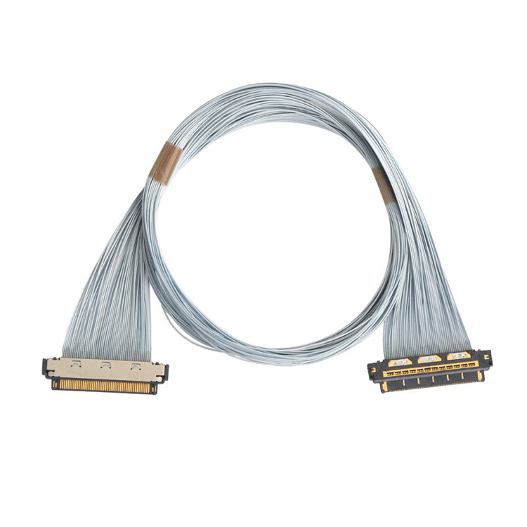 Micro Coaxial Cable Application With KEL XSL20-48S 0.25 Mm Pitch, 44AWG And 46AWG