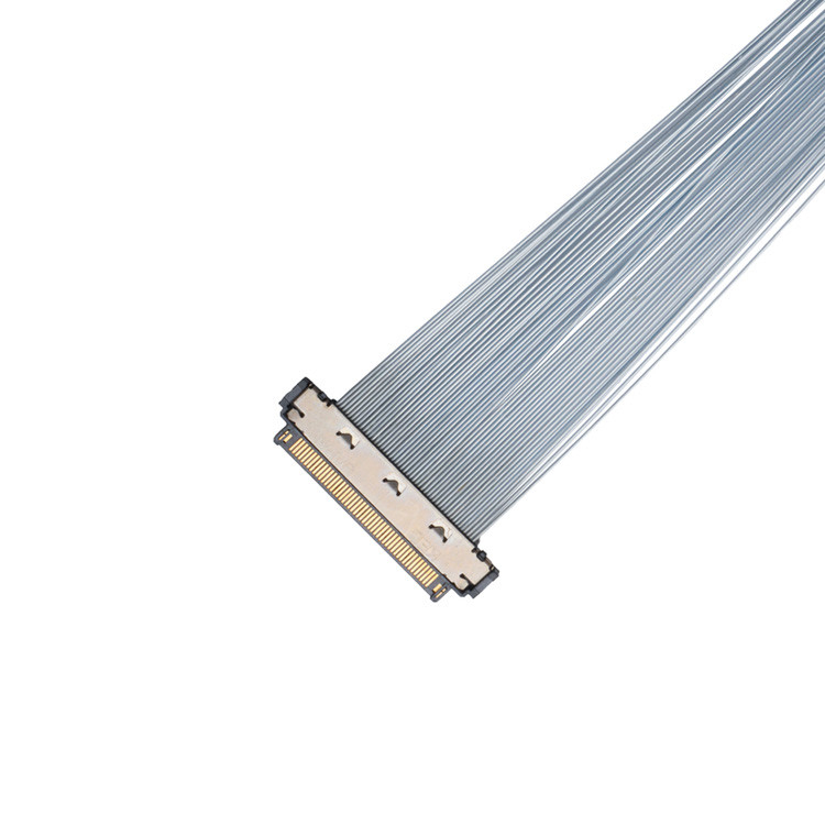 Micro Coaxial Cable Application With KEL XSL20-48S 0.25 Mm Pitch, 44AWG And 46AWG