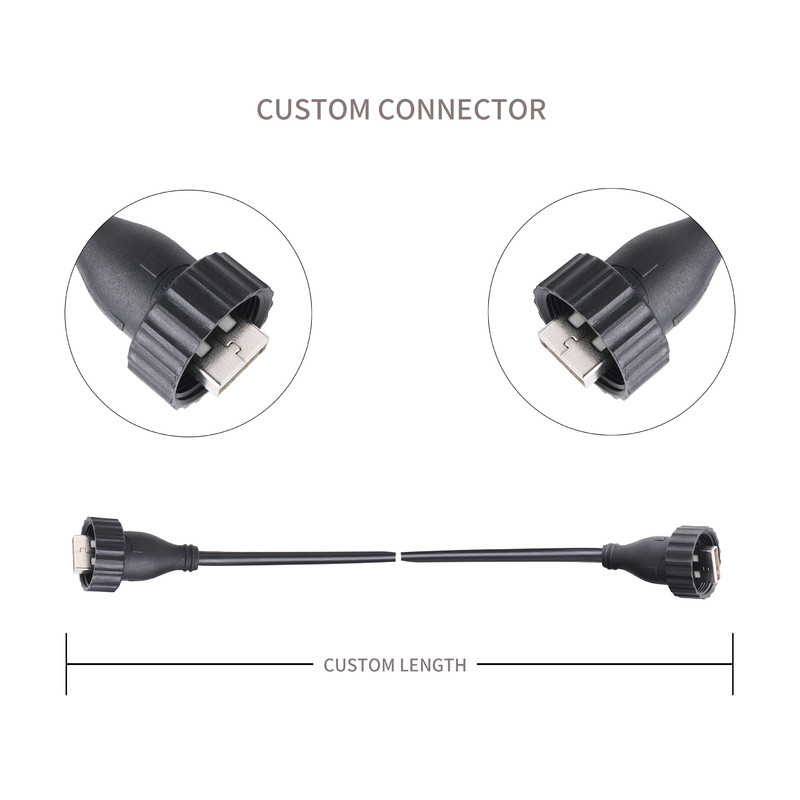 USB2.0 A Type Male Type A TO USB2.0 Male Type A Connector Cable Industrial