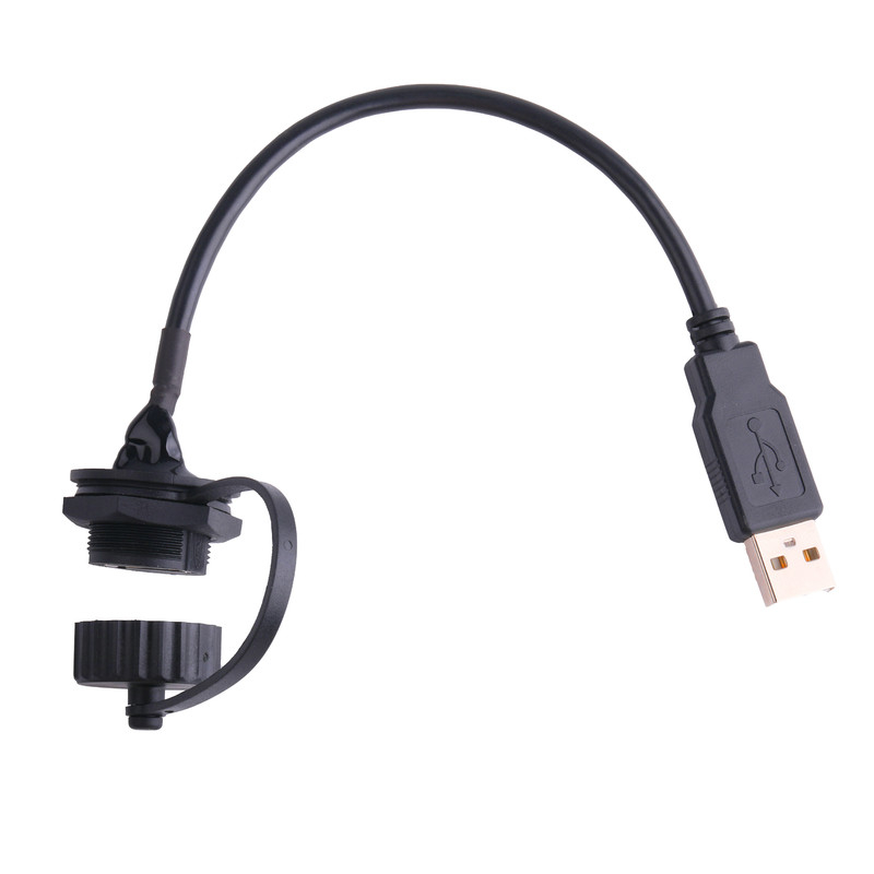 USB 2.0 A Female Connector With Shield And Cap To USB 2.0 A Usb Cables Made To Measure