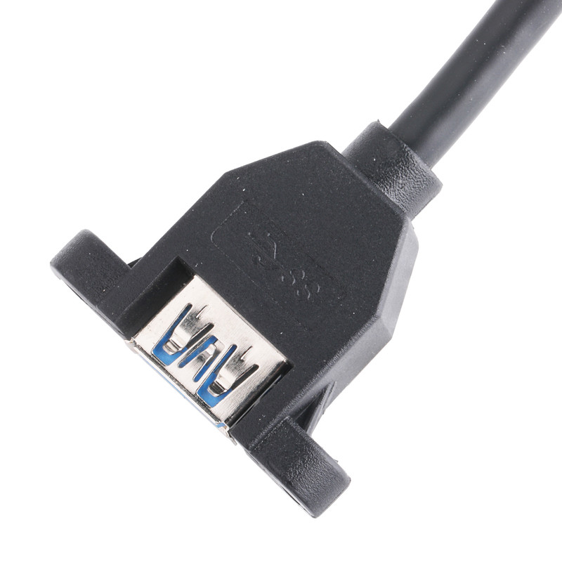 USB 3.0 Front Panel Motherboard 19/20 Pin Cable To USB Female Splitter Adapter Extension Connector
