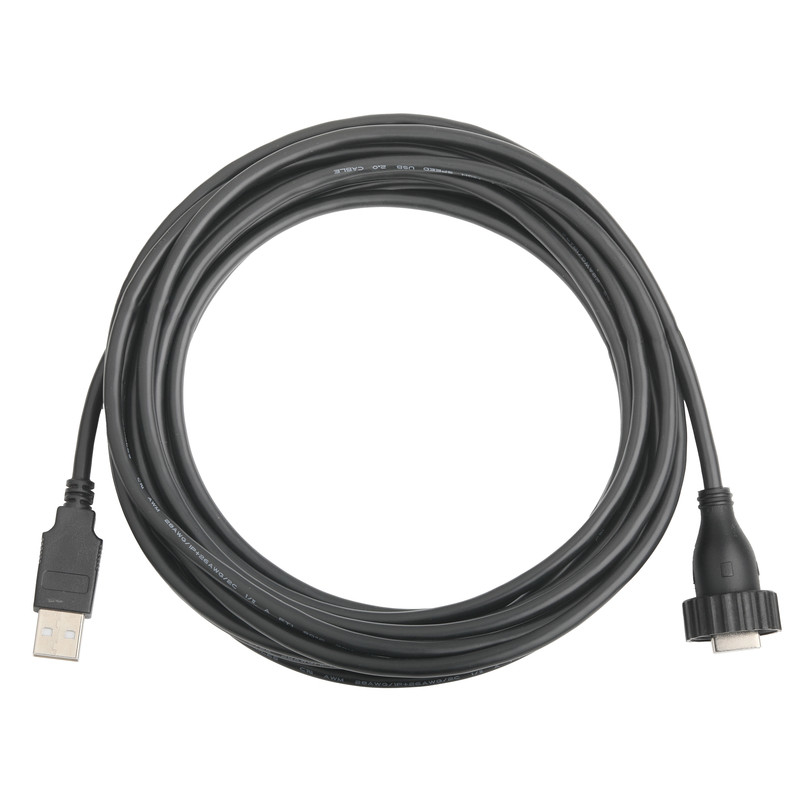 USB2.0 A Type Male Type M Waterproof Interface TO USB2.0 Cable Industrial Fixed Data Connection Cable for Vehicle