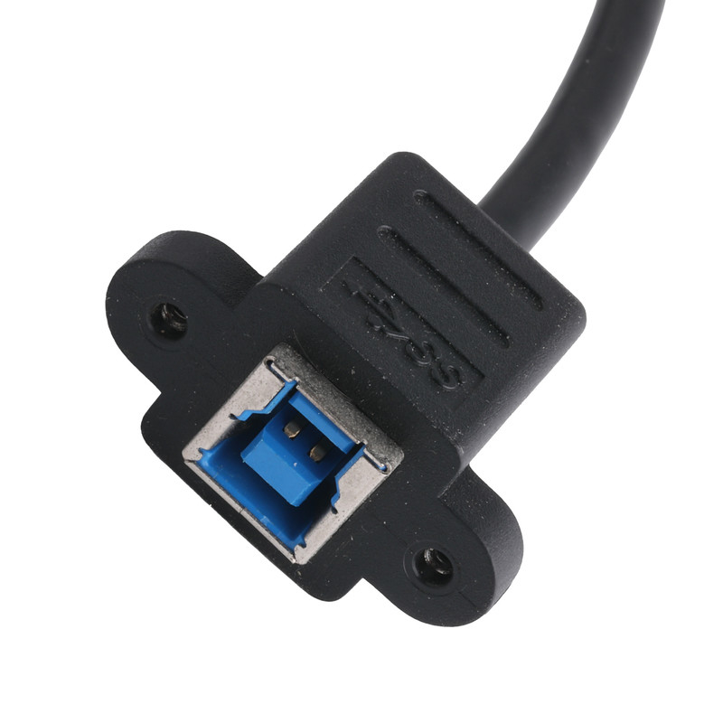 Plug And Play Printer Usb Data Cable Connector Usb 3.0 B Male To Female Usb3.0 Bm To Bf