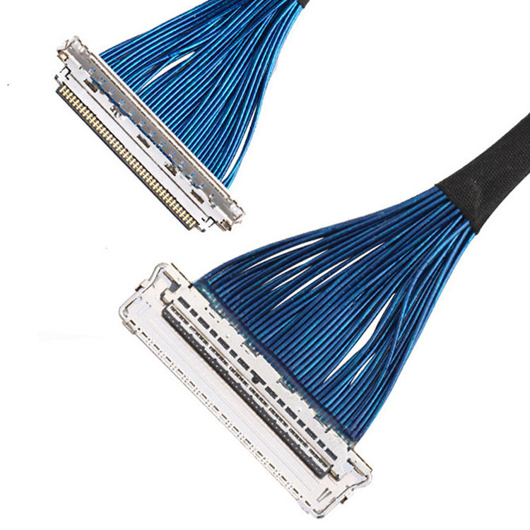 Factory Ipex Micro Coax Mipi Dsi Lvds EDP Cable Assembly 20846 20Pin 20846-020t-02 20847-020t-02 20P