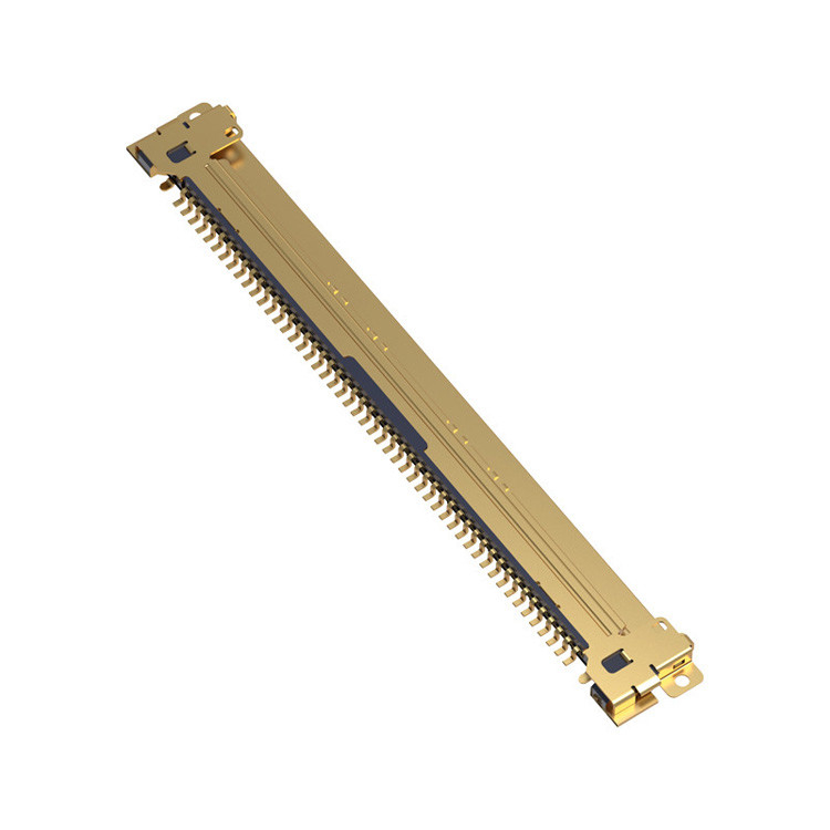 CABLINE-VS 20453-250T-03S 50-Pin Micro-Coaxial Connector With A 0.5mm Pitch, Featuring A Horizontal Mating Type