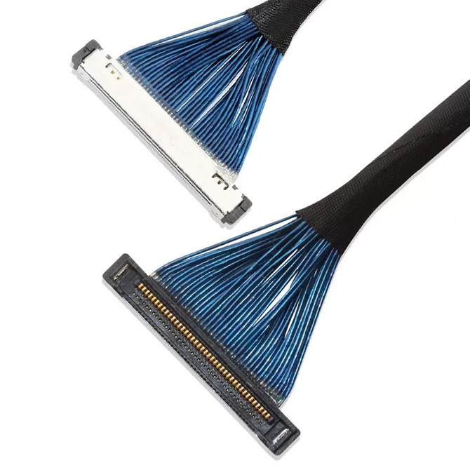 0.4mm Micro Coaxial Cable , Edp 40 Pin 20373 2182 20374 20380 lvds cable