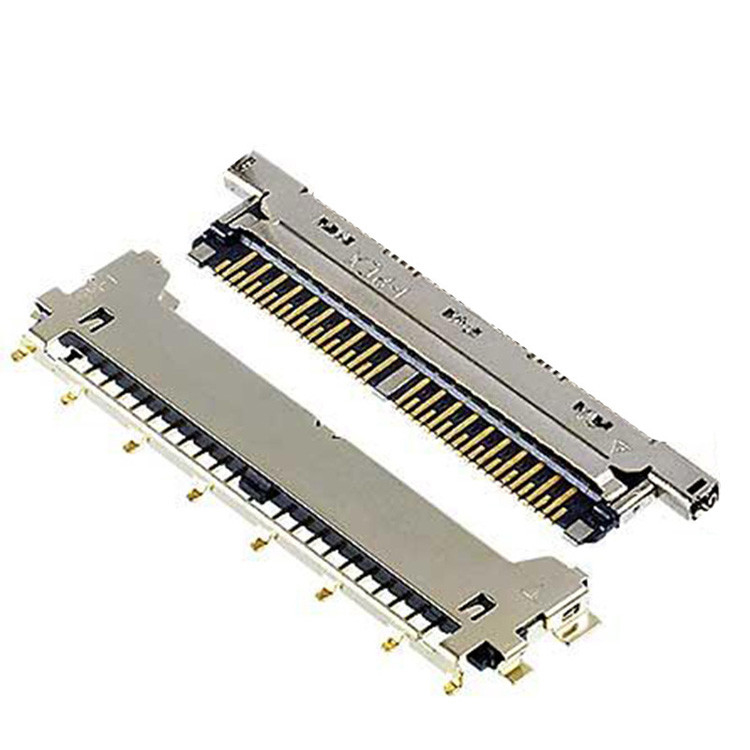 CABLINE-CX II 40-Pin Cable Without Cover, Featuring 20978-040T-01, A40-Pin LVDS Connector With 0.25mm Pitch And Horizont