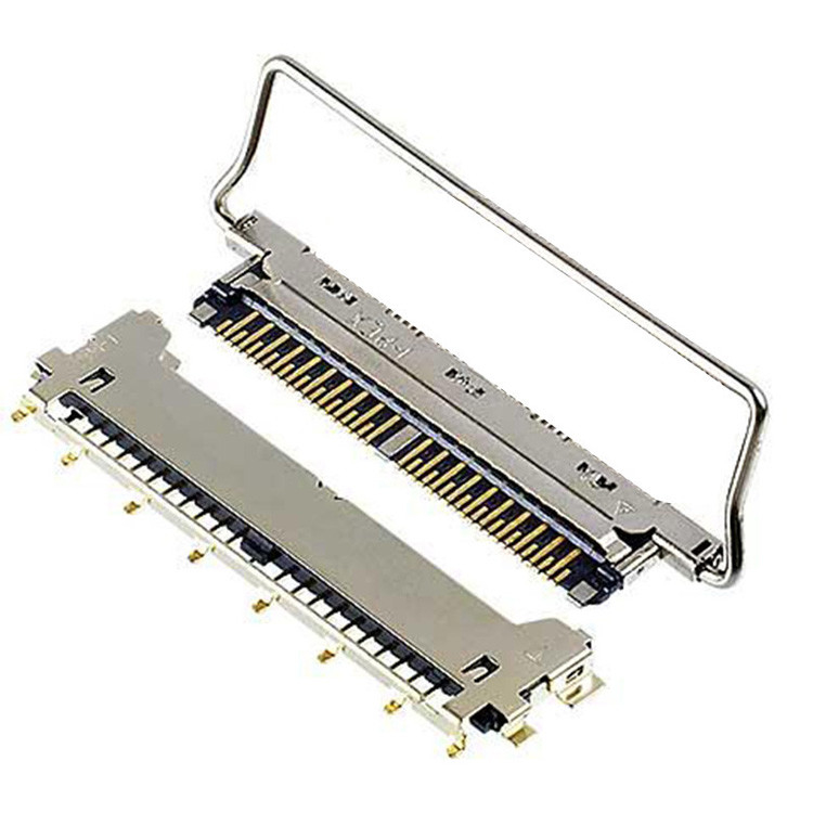 CABLINE-CX II 40-Pin Cable Without Cover, Featuring 20978-040T-01, A40-Pin LVDS Connector With 0.25mm Pitch And Horizont