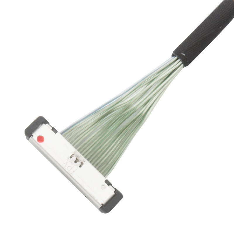0.4mm Pitch IPEX 20380-R20T-06 Micro Coaxial Cable lvds connector cable 20P 0.4mm pitch