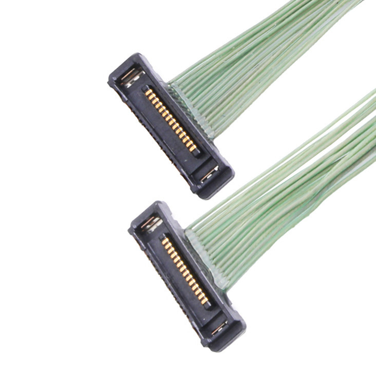 I-Pex Cabline ss 35P Micro Coaxial Cable 20380-035t-06 Lvds Connector 0.4mm Pitch Right Angle