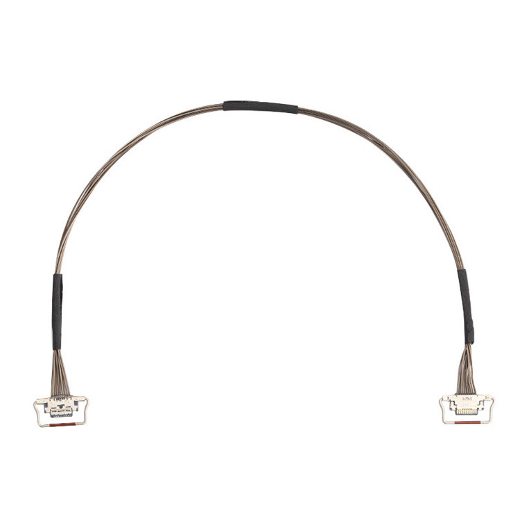 Factory 10 Pin Micro Coaxial Cable 0.4mm Pitch 20633-310T-01S Lvds For Thermal Camera