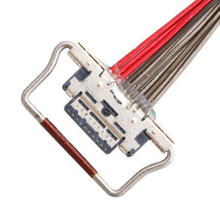 A 10-Pin LVDS Micro Coaxial Cable With A Length Of 150mm, I-PEX Connector With 0.4mm Pitch, Identified As 20633-310T-01S