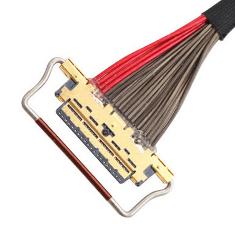 Factory UL EDP LVDS Coaxial Cable I PEX 0.4mm Pitch 20633-220T-01S 20 Pin